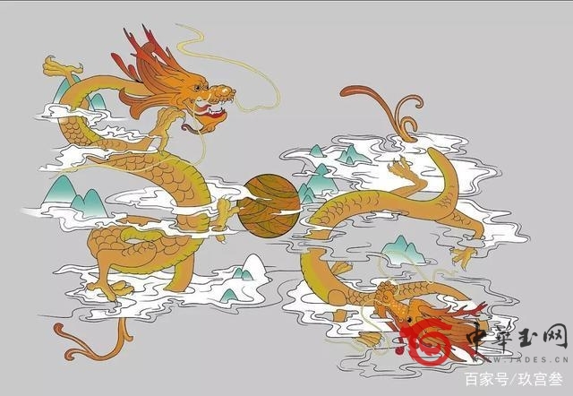 祥龙图案