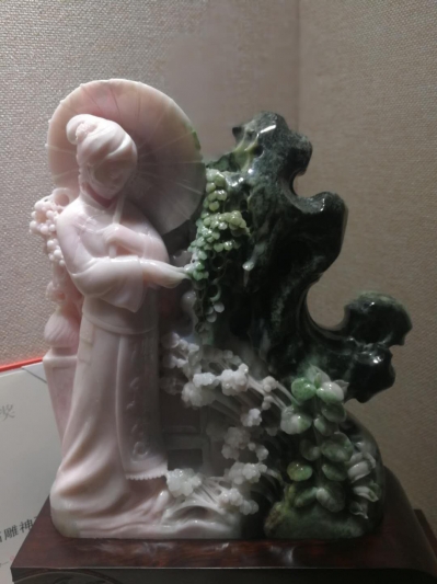 司延杰王景春独山玉作品御苑雅趣