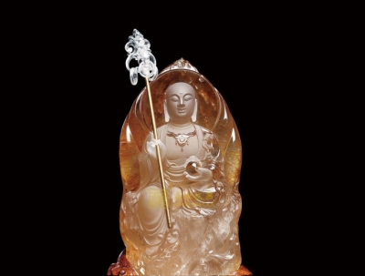 中国玉石雕刻名家侯理博之晶雕名作