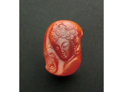 云南省玉石雕刻大师李仁平南红玛瑙作品
