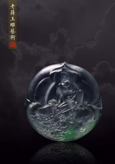 玉雕大师老蒋黄晓蓬翡翠作品欣赏