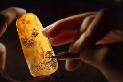 这些玉雕素材太精美了！