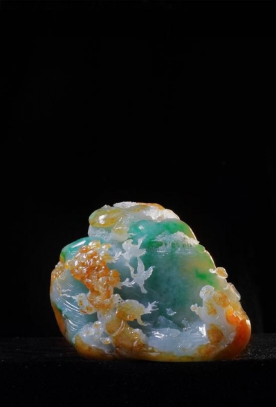 刘时友玉雕大师翡翠作品
