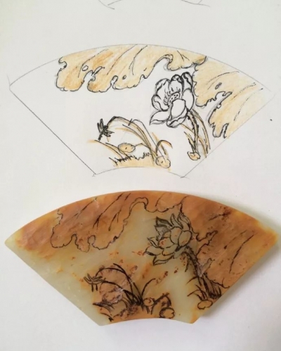 全新精美的玉雕设计手稿