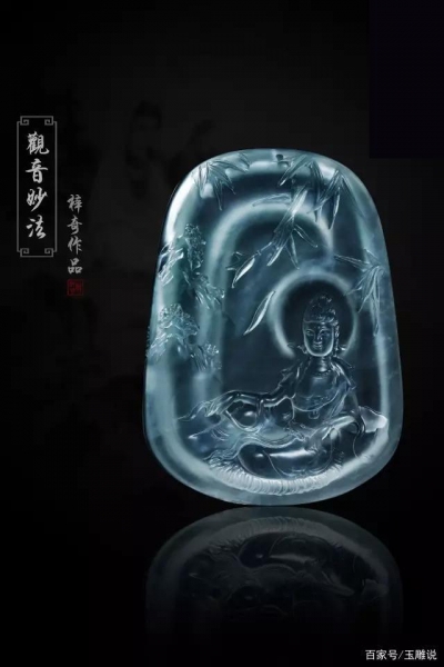 玉雕师许梓奇精品翡翠玉雕作品欣赏