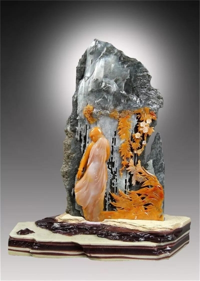 当代玉石雕艺术大师林国仲作品赏析