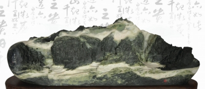 王克基制作了一系列意境山水深受好评
