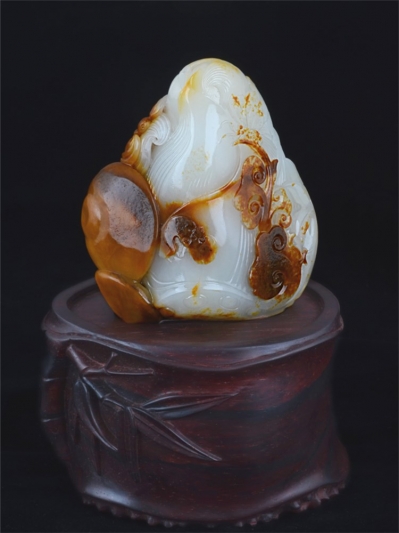 吴金良和田玉作品—萌春