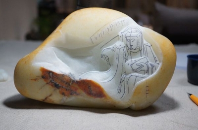 孟庆东和田玉作品设计稿