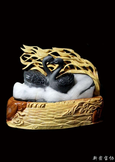 河南省玉石雕刻大师杨晓飞(洛阳)密玉代表作品