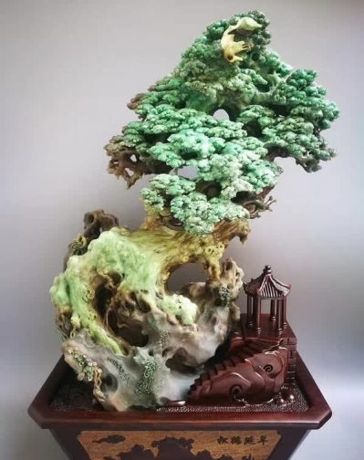魏家雪独山玉祥云叠翠