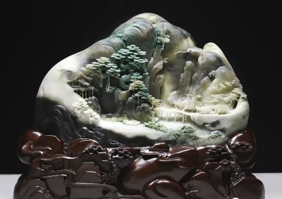 张鹏,张沛独山玉锦绣前程