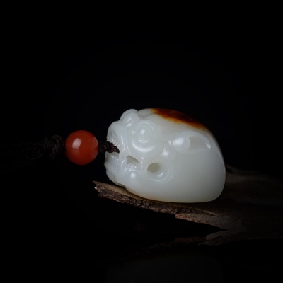 汪恒和田籽料玉雕作品