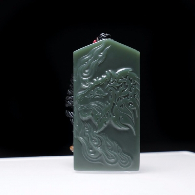 蔡子林青玉玉雕作品