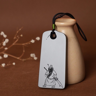 高人老师和田玉青玉玉雕作品