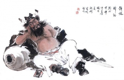 名家笔下形态各异的国画钟馗欣赏