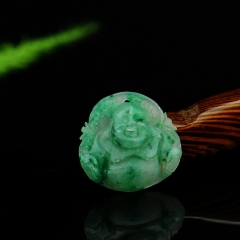 天蓝独玉佛