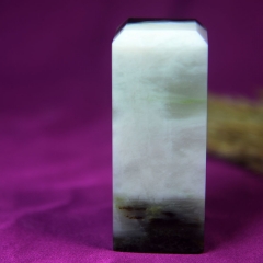 独山玉天然意境多彩印章独玉方章玉玺