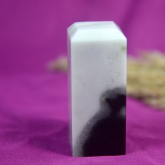 独山玉天然意境多彩印章独玉方章玉玺伴手礼