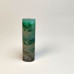 独山玉天蓝天然山水意境吊坠