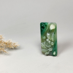 独山玉青天蓝透水荷韵和和美美荷花开了